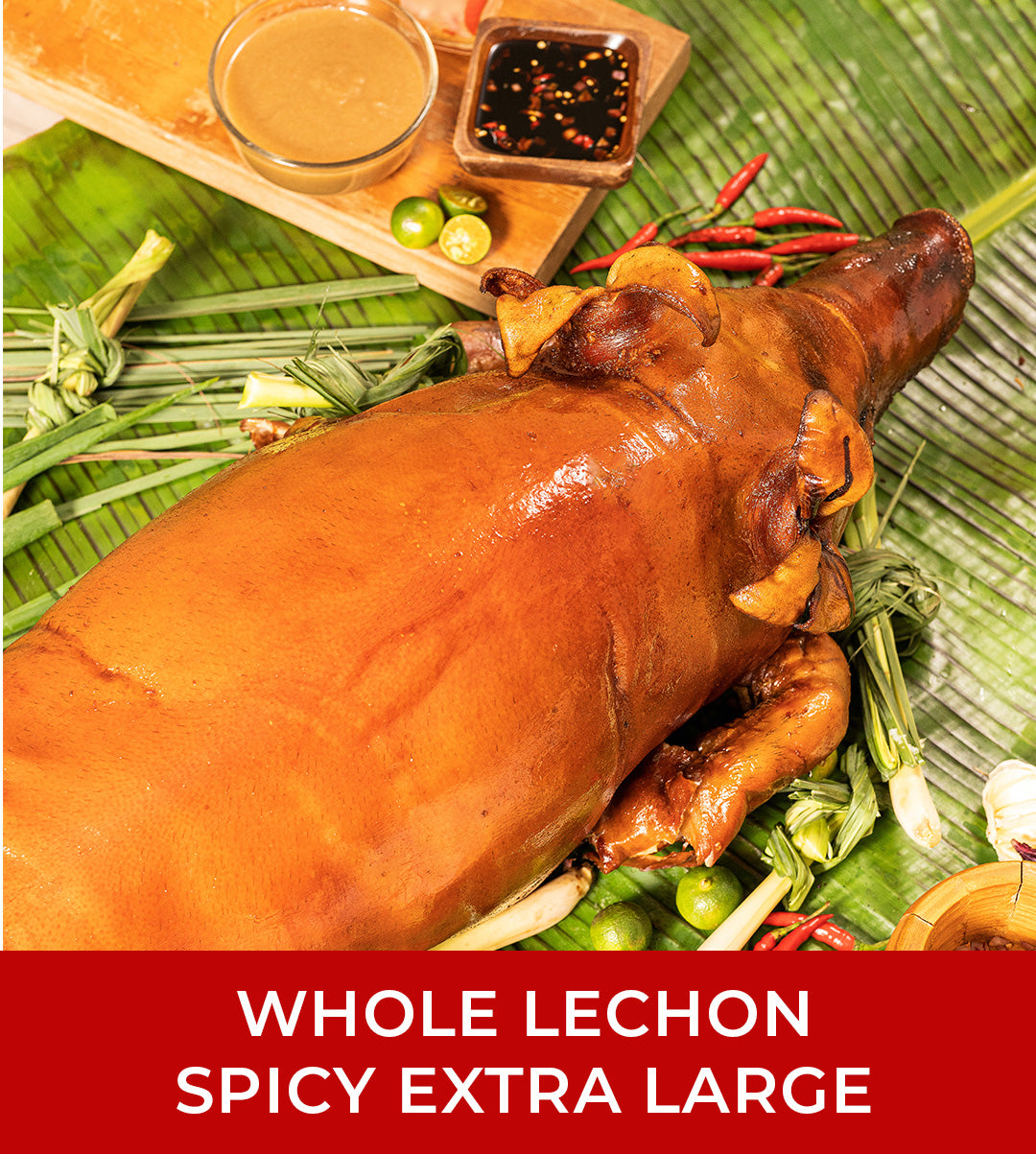 Abub's Spicy Lechon Pick up (Extra Large)